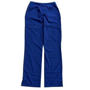 Dickies Women's Rib Knit Waistband Scrubs Pant, Galaxy Blue, Medium Tall